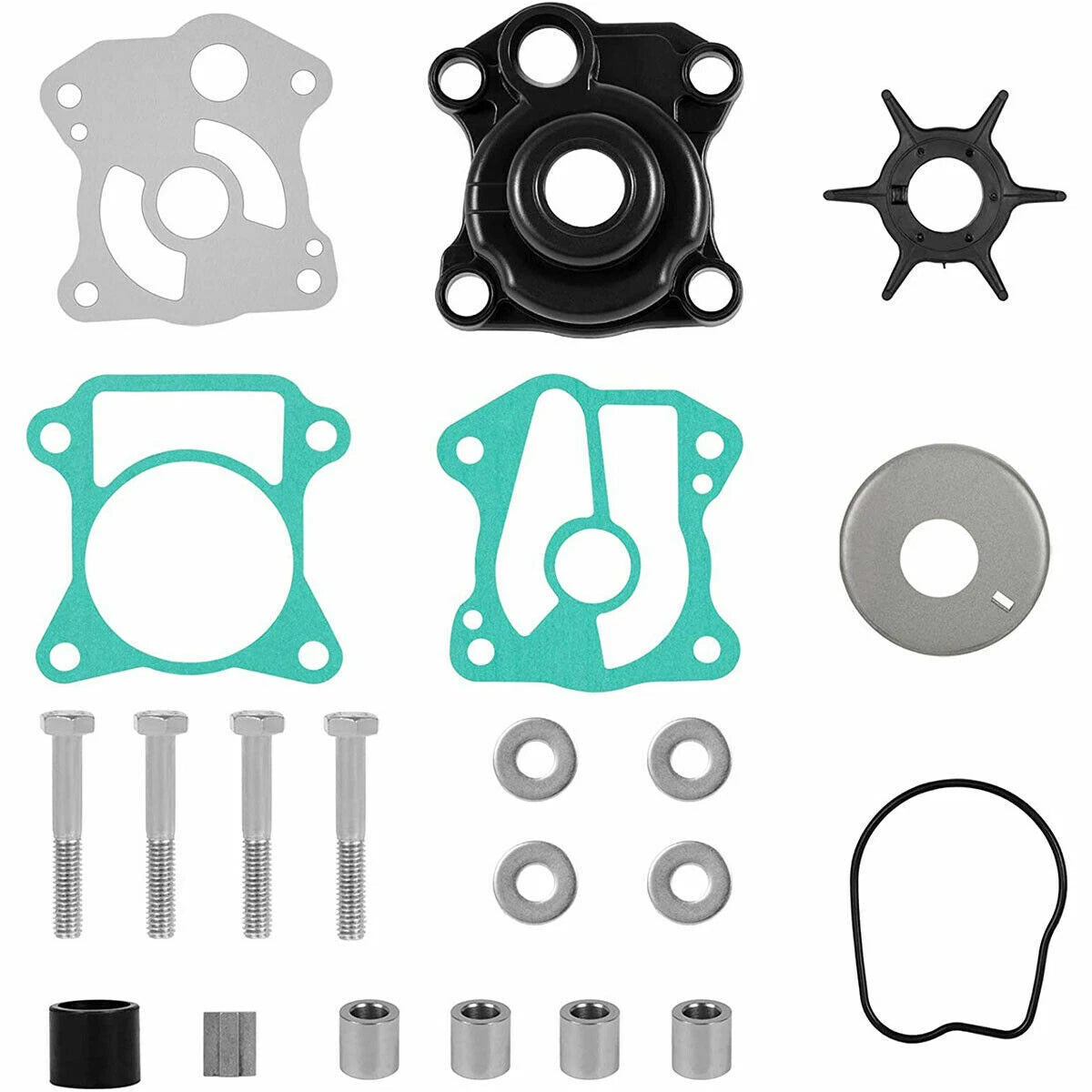 Water Pump Impeller Repair Kit for Honda 40/50 hp Outboard Motors (#06193-ZV5-020)