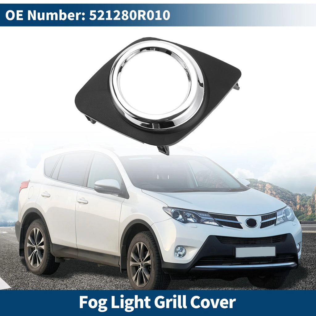 Front Left Fog Light Grill Replacement for Toyota RAV4 (2009–2012)
