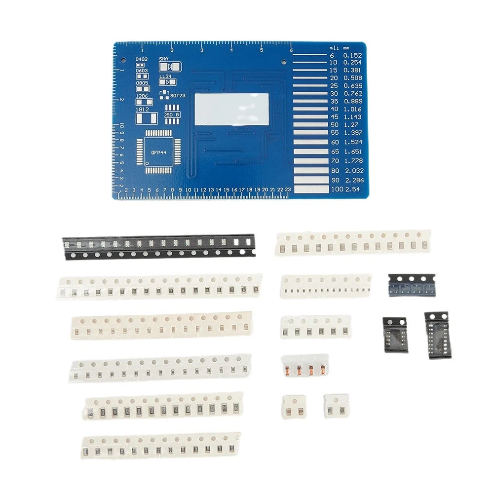 Electronics Project Kit for DIY PCB Practice (No Known Part Numbers)