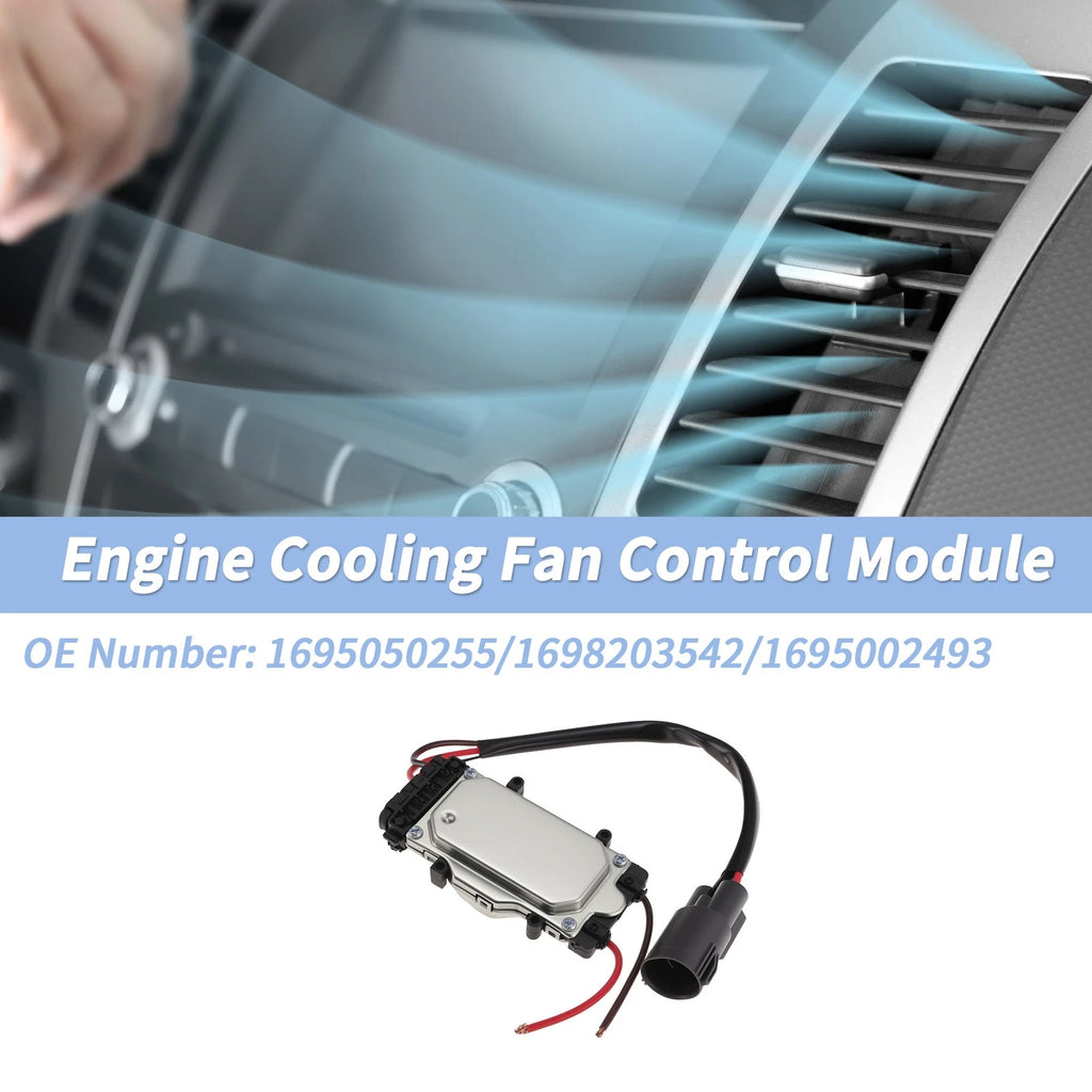 Engine Cooling Fan Control Module Replacement for Mercedes-Benz A-Class W169 (2004–2012)