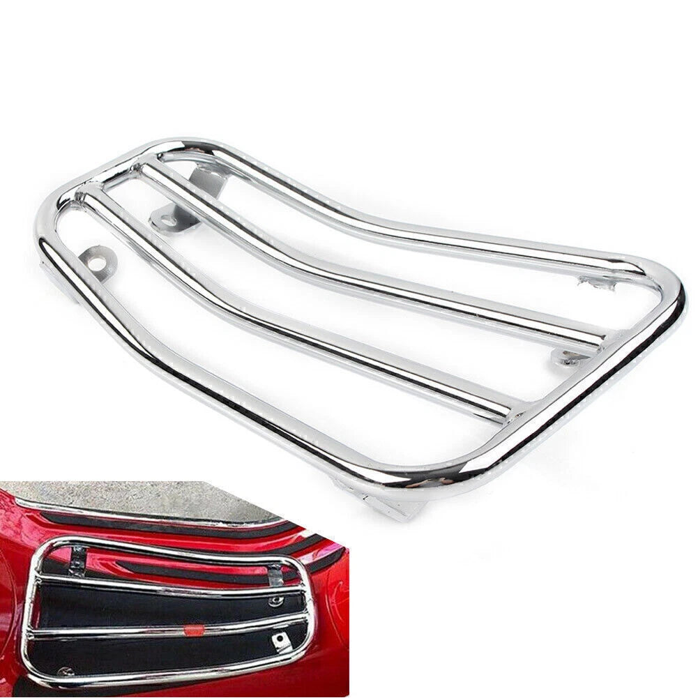 Chrome Luggage Rack Cargo Carrier for Piaggio Vespa Sprint150