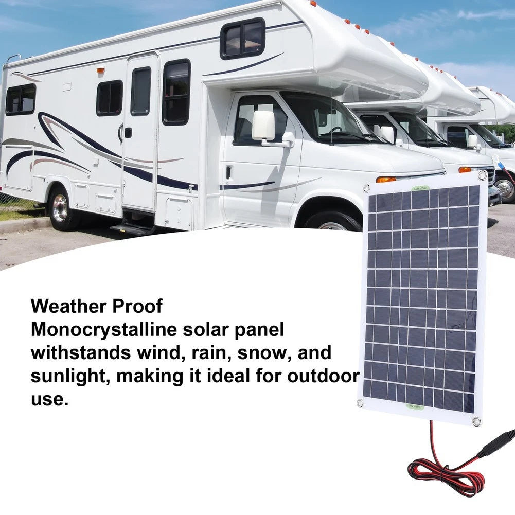 200W Solar Panel Kit for RVs (Camping, Marine Use)