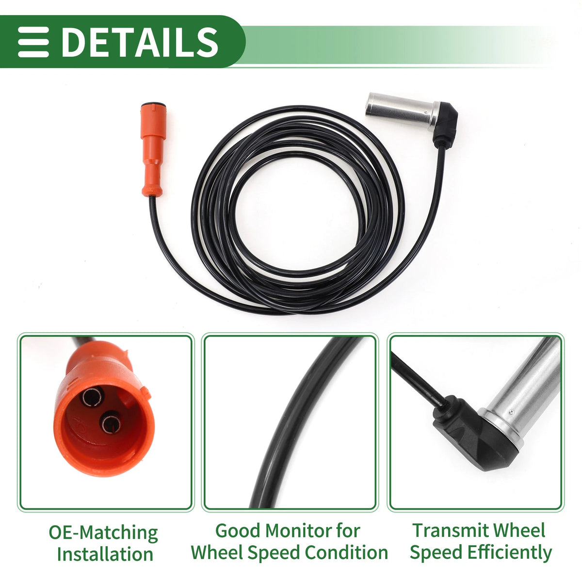 ABS Wheel Speed Sensor No. 4410328630 for Iveco Trakker I (2004–2007)