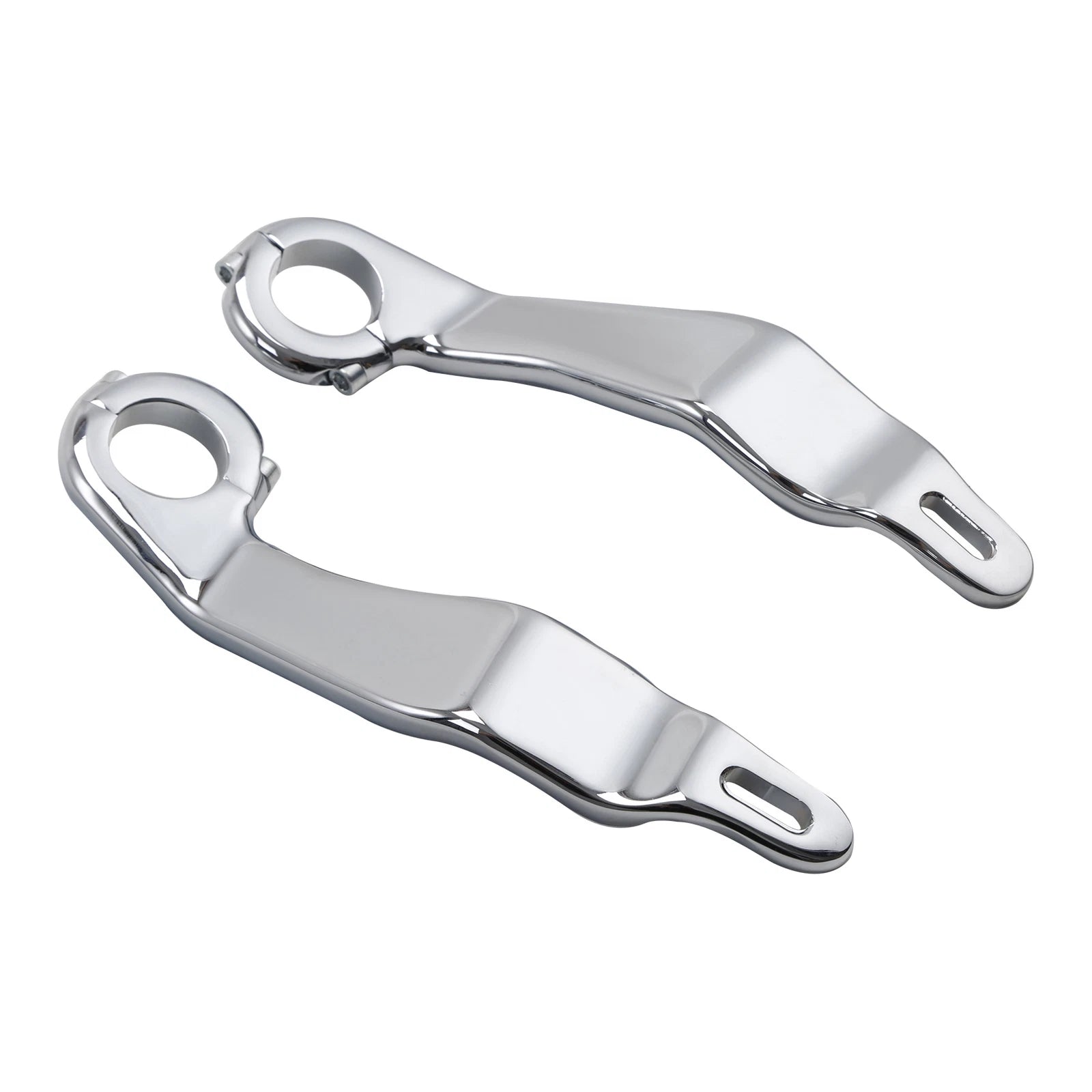 Chrome Fairing Support Bracket Mount Kit for Harley Road Glide FLTRX (2015–2024)