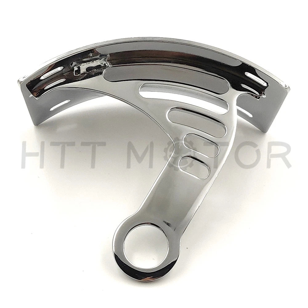 Chrome Side Mount License Plate Bracket for Yamaha YZF-R6/Suzuki M109 (2006–2023)