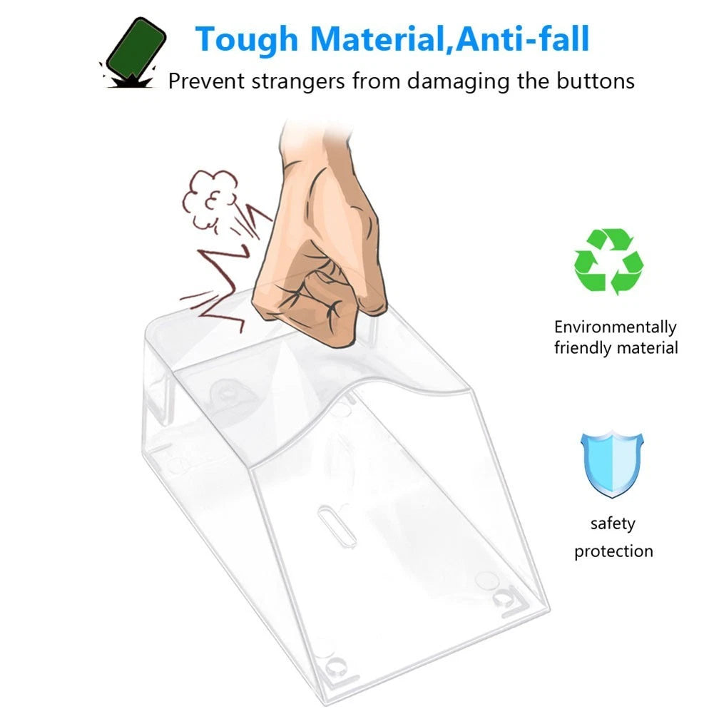 Weatherproof Doorbell Cover for Home Decor (Impact-Resistant)