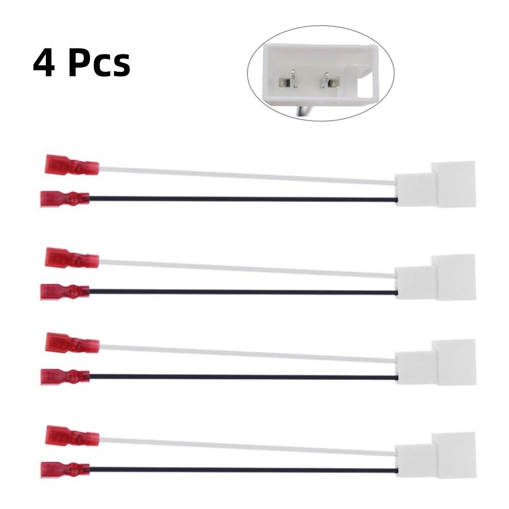 Set of 4 Speaker Connector Harness Adapter for Toyota Tacoma 4Runner Corolla Scion