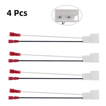 Set of 4 Speaker Connector Harness Adapter for Toyota Tacoma 4Runner Corolla Scion