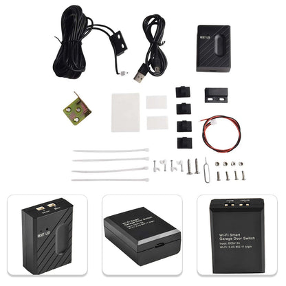 Garage Door Switch for Smart Living (Voice Control, Wifi, 5V/1A)