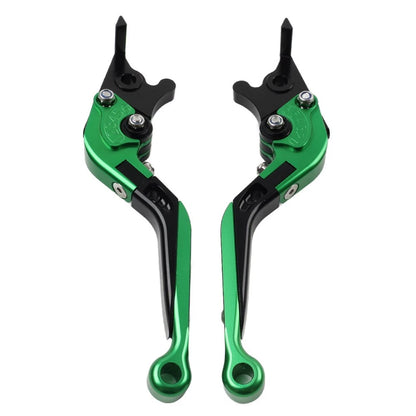 Folding Extendable Brake Clutch Levers for Honda CBR600RR CBR954RR (2003–2006) Green