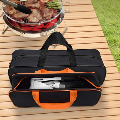 Heavy Duty BBQ Tool Storage Bag for Outdoor Grill Tools