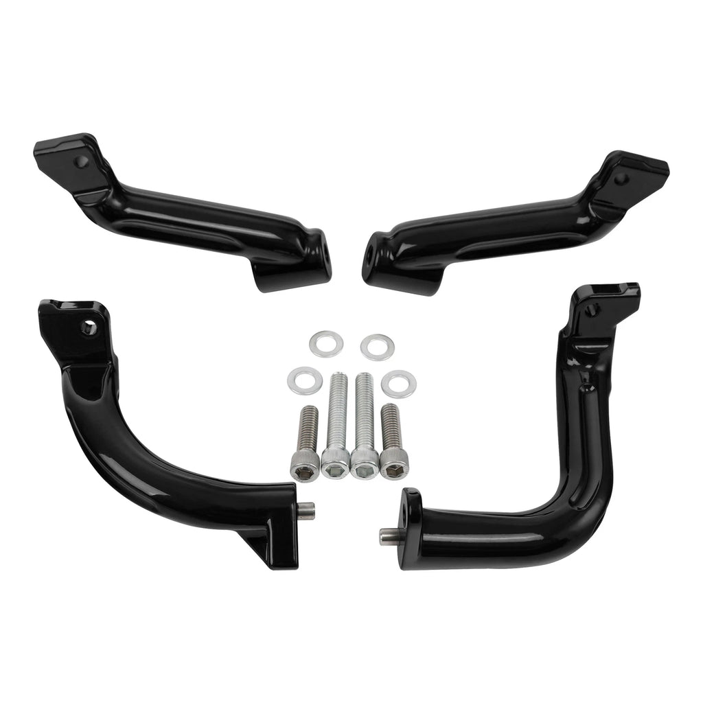 Floorboard Mount Bracket for Harley Street Glide (2017–2023) Black