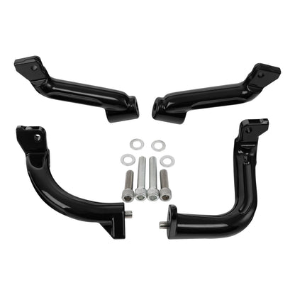 Floorboard Mount Bracket for Harley Street Glide (2017–2023) Black