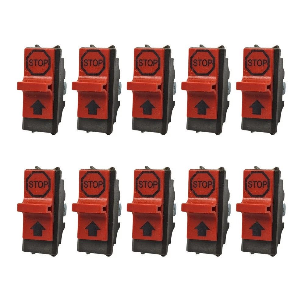 Rocker-Style Switch for Chainsaw (Tool-free Installation)