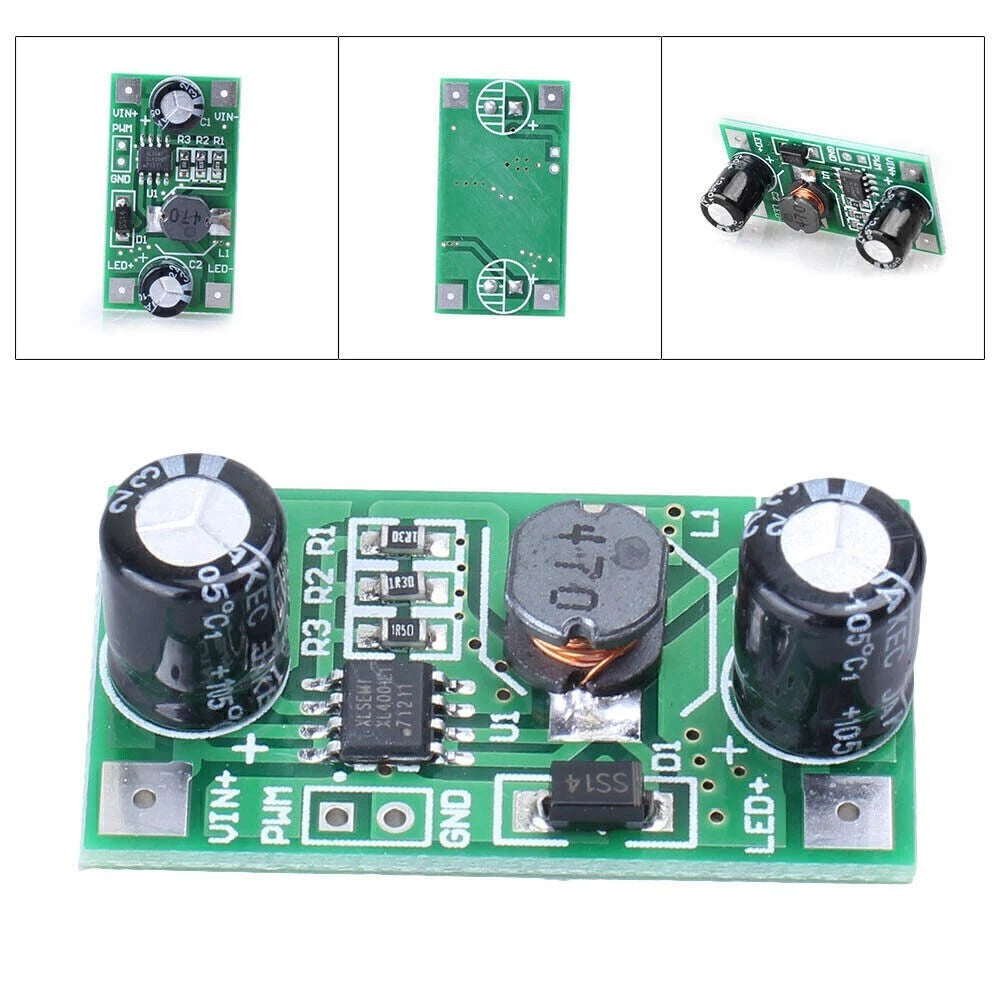 1W LED Driver PWM Light Dimmer for DC-DC 5-35V Step Down Module
