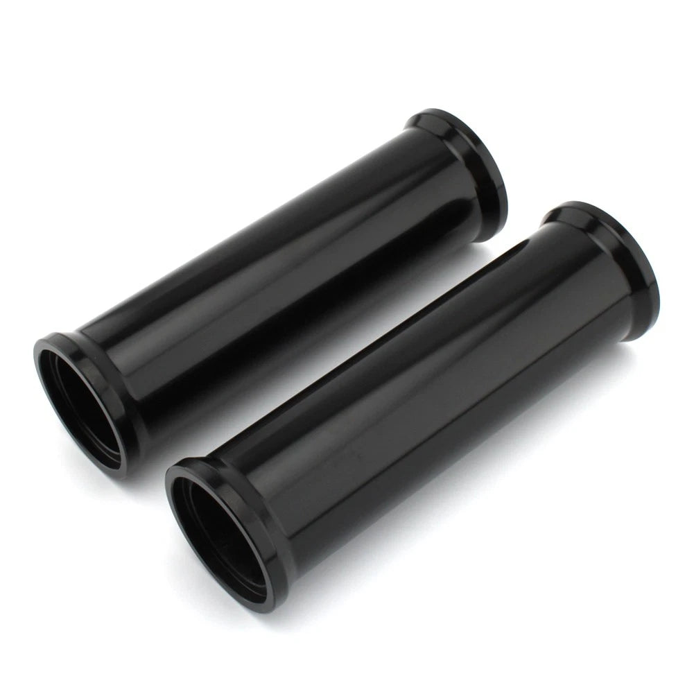2 Pcs Motorcycle Front Fork Cover Aluminum Black Fit Harley 883 1200 2000-2021