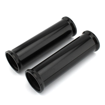 2 Pcs Motorcycle Front Fork Cover Aluminum Black Fit Harley 883 1200 2000-2021