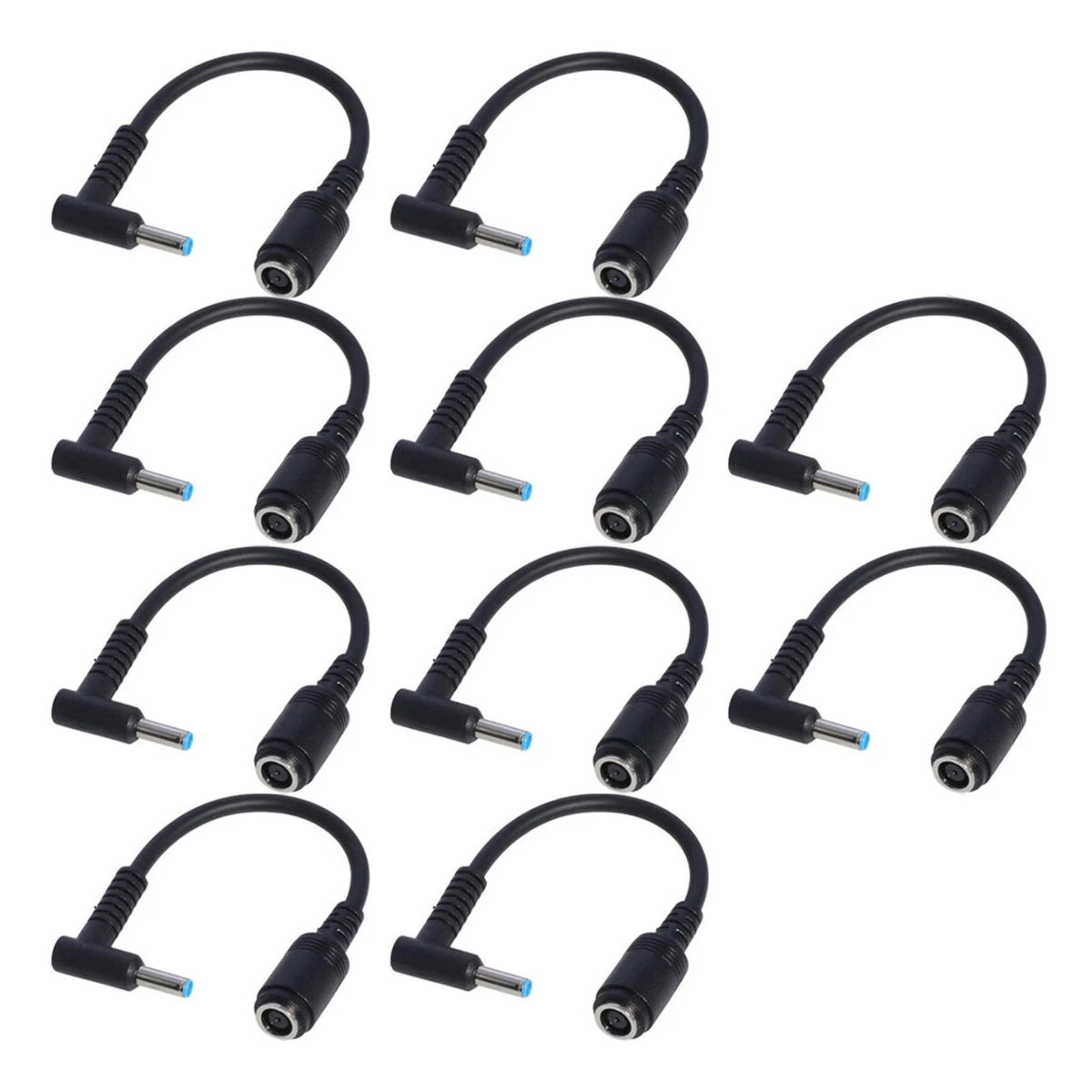 10X DC Power Adapter Pigtail Cable 7.4mm to 4.5mm for HP Laptop
