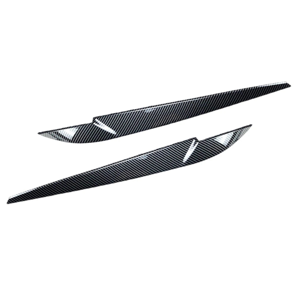 2X Headlight Eyelid Eyebrow Covers for BMW X5 X6 F15 F16 (2014–2018)