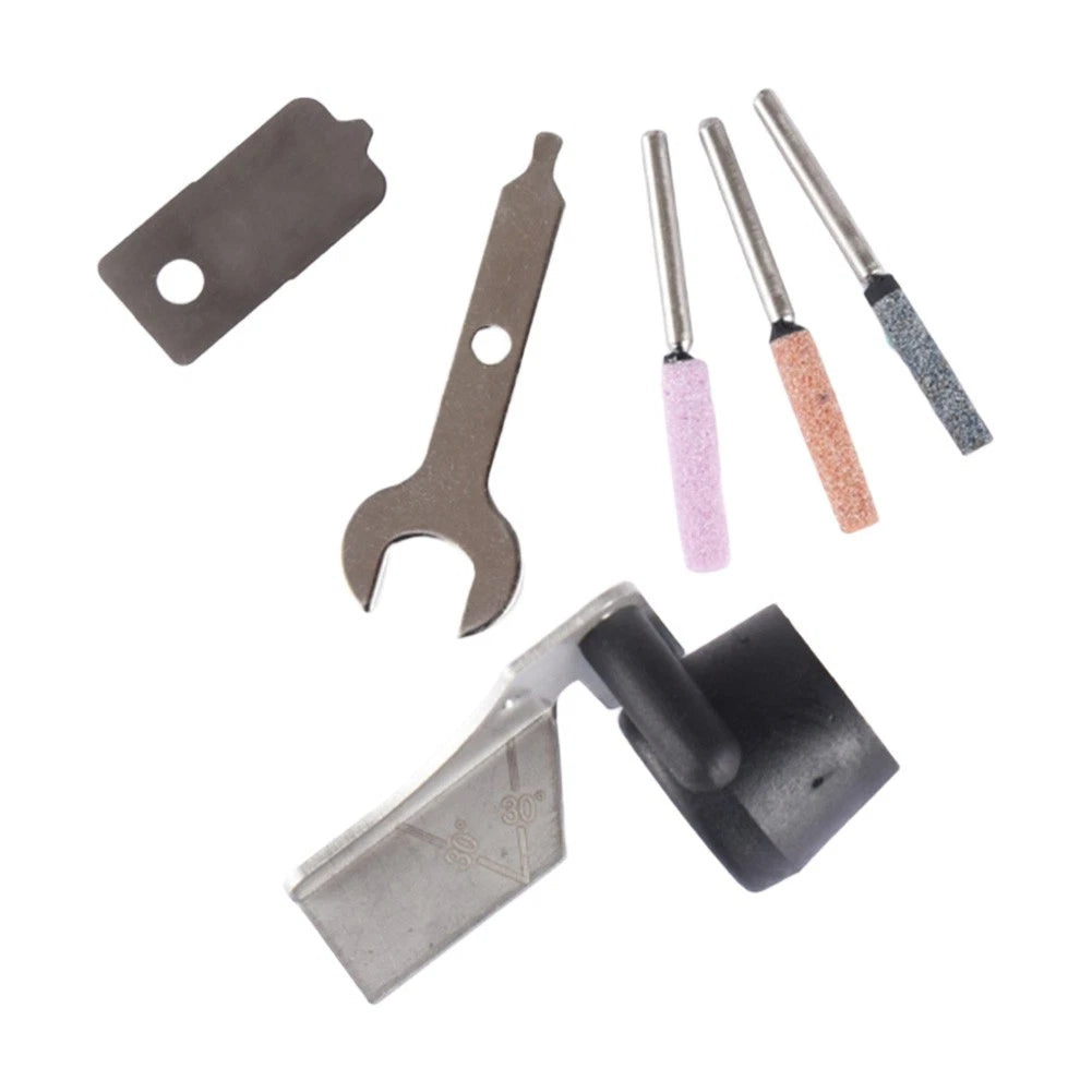 Steel Chainsaw Sharpening Attachment Kit for Outdoor Work