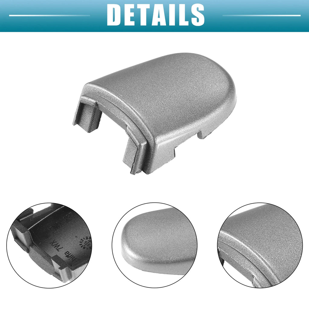 Front Left Door Handle Lock Cover Cap for Volkswagen Beetle (2012–2019) Silver Tone