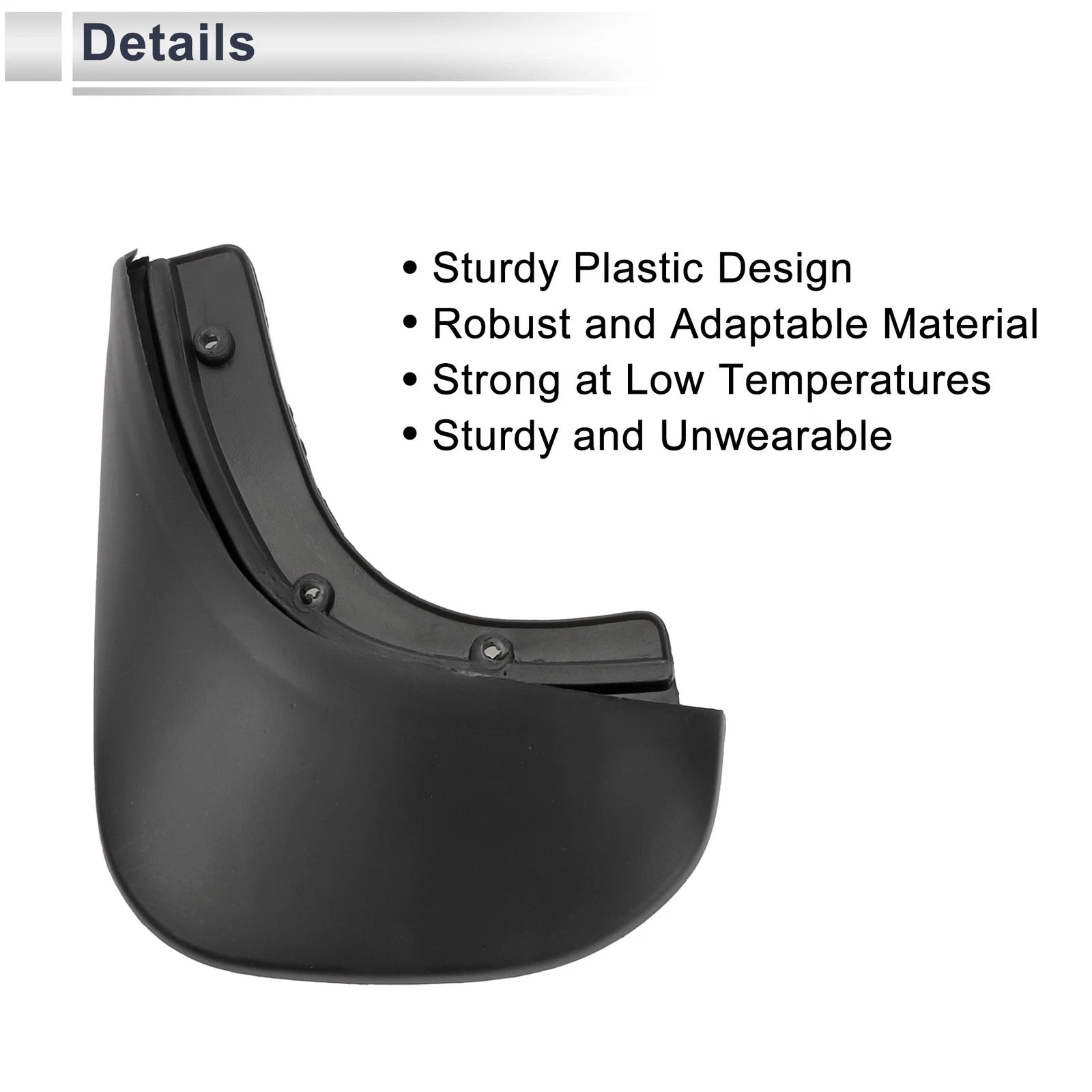 Set of 2 Mud Flaps Splash Guards for Audi A6 (2002–2005)