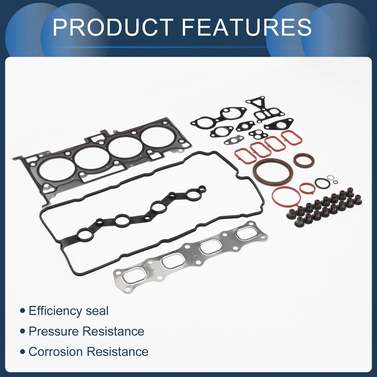 Cylinder Head Gasket Kit Replacement for Mitsubishi 4B12 CW5W (2009–2016)
