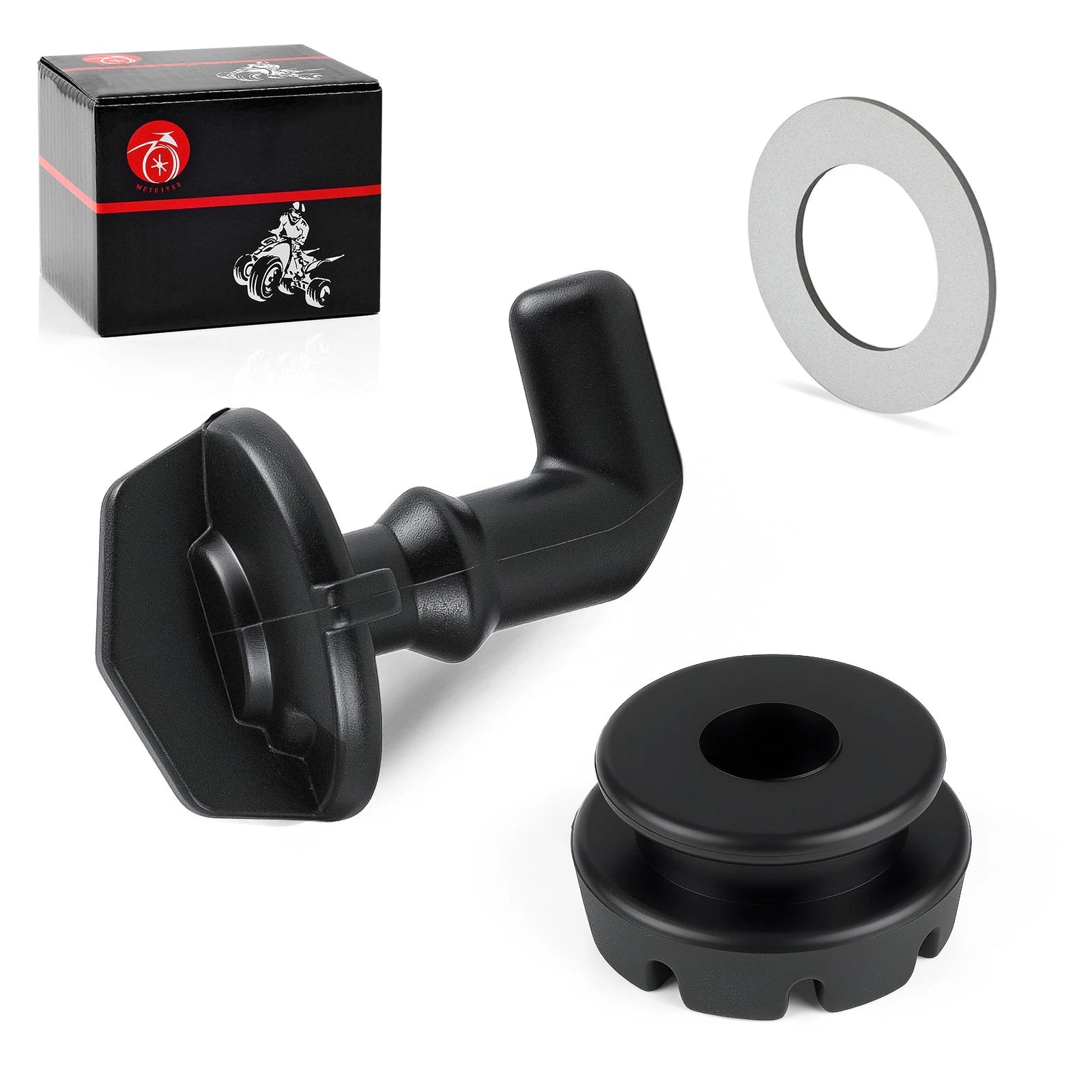 Hood Latch Toggles Kit + Grommets & Washers for Polaris RZR 570 800 900 (2010–2021)
