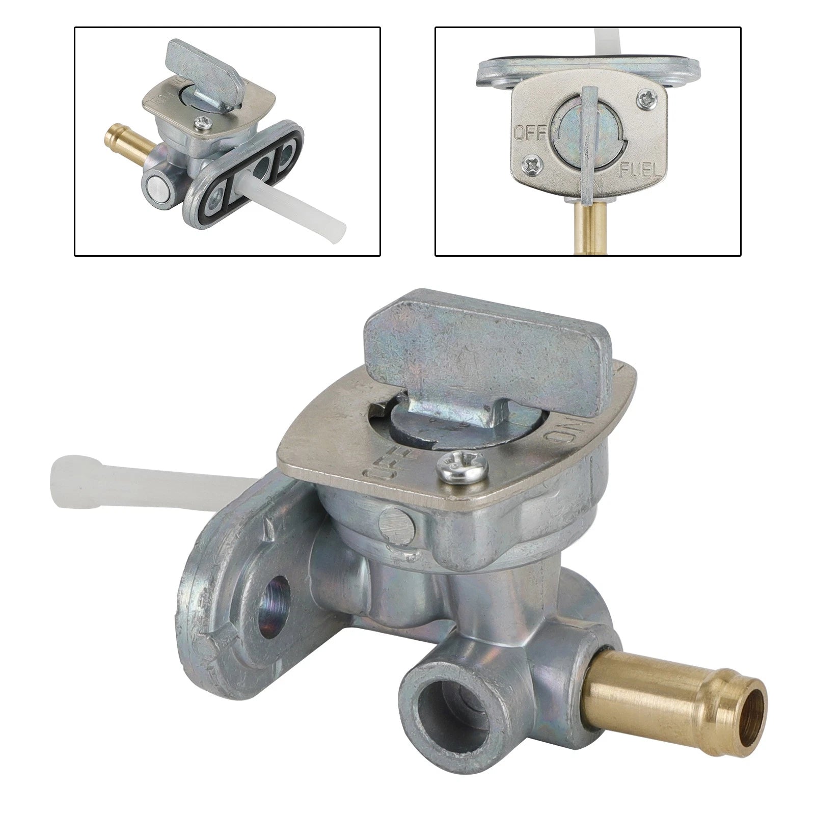 Gas Tank Fuel Cock Valve Petcock for Yamaha YZ125 YZ250 (2006–2022) 3JD-24500-10 T