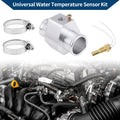 Water Temp Sensor Kit 1/8"NPT for Auto Radiator Cooling (195°F Off)