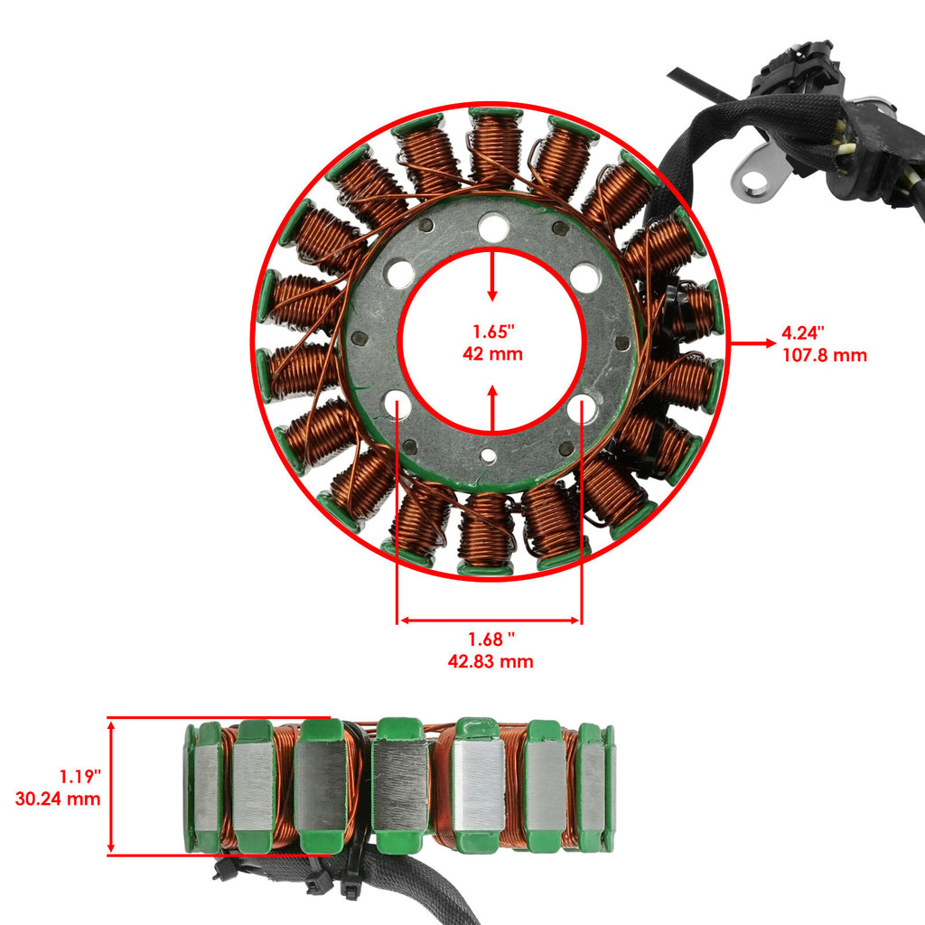 Caltric Stator Replacement for Honda CRF250L (2013–2020)