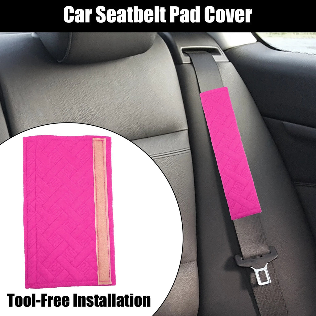1 Pair Seat Belt Protector Pads for Car (Universal Fit)
