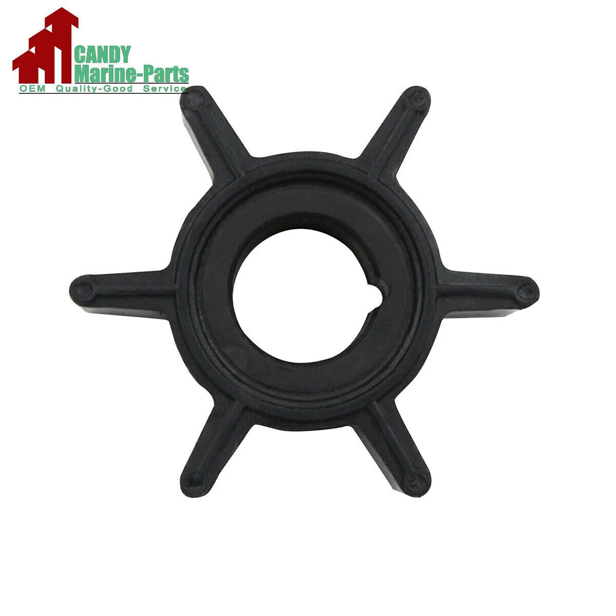 Water Pump Impeller for Tohatsu Nissan Mercury Mariner 4HP 5HP 6HP (2/4 Stroke)