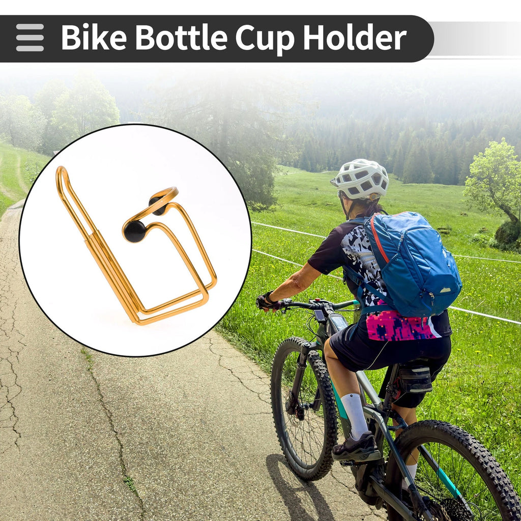 Bike Bottle Cup Holder Cage Rack Thickened Aluminum for Universal Bikes