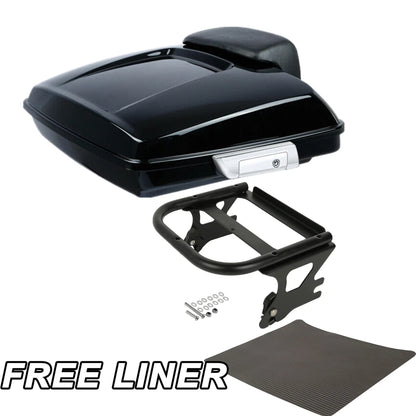 5.5'' Razor Trunk Mount Rack for Harley Touring Street Road Glide (1997–2008)