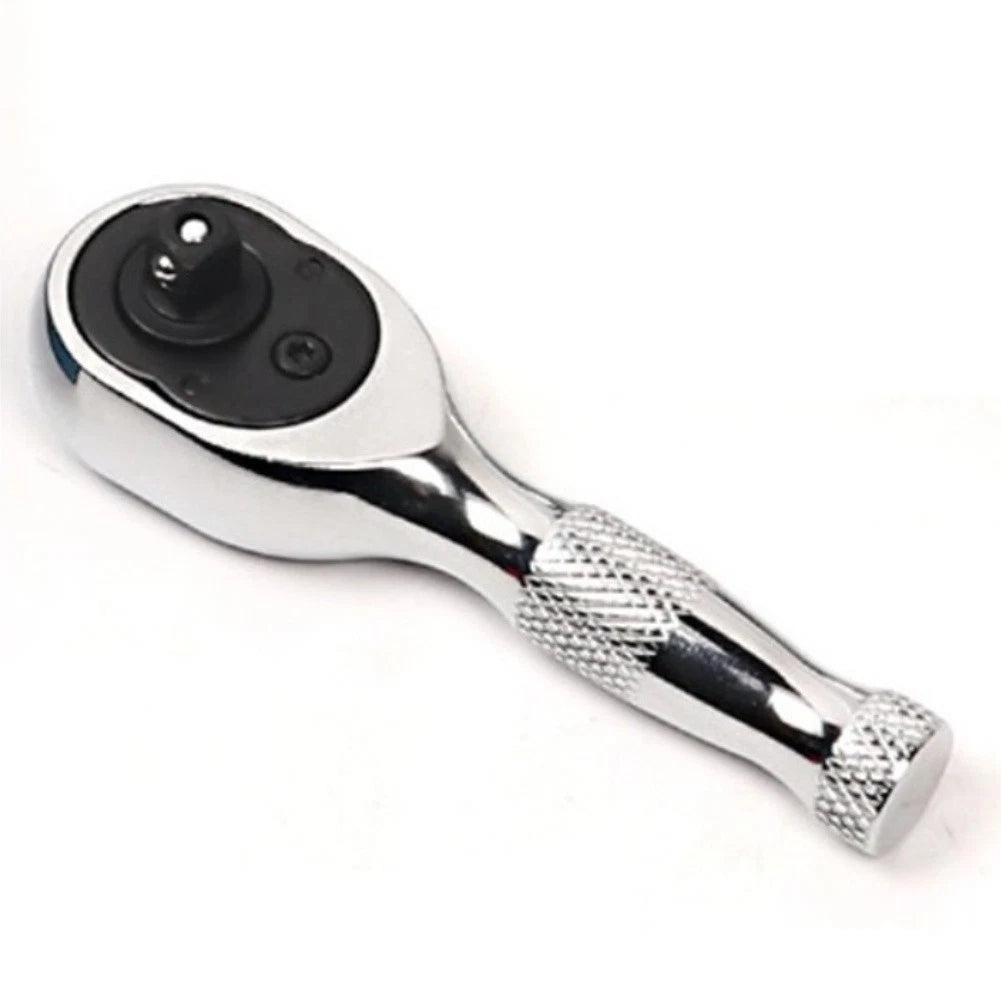 14 Compact 72 Tooth Ratchet Wrench Short Handle for Auto Repairs