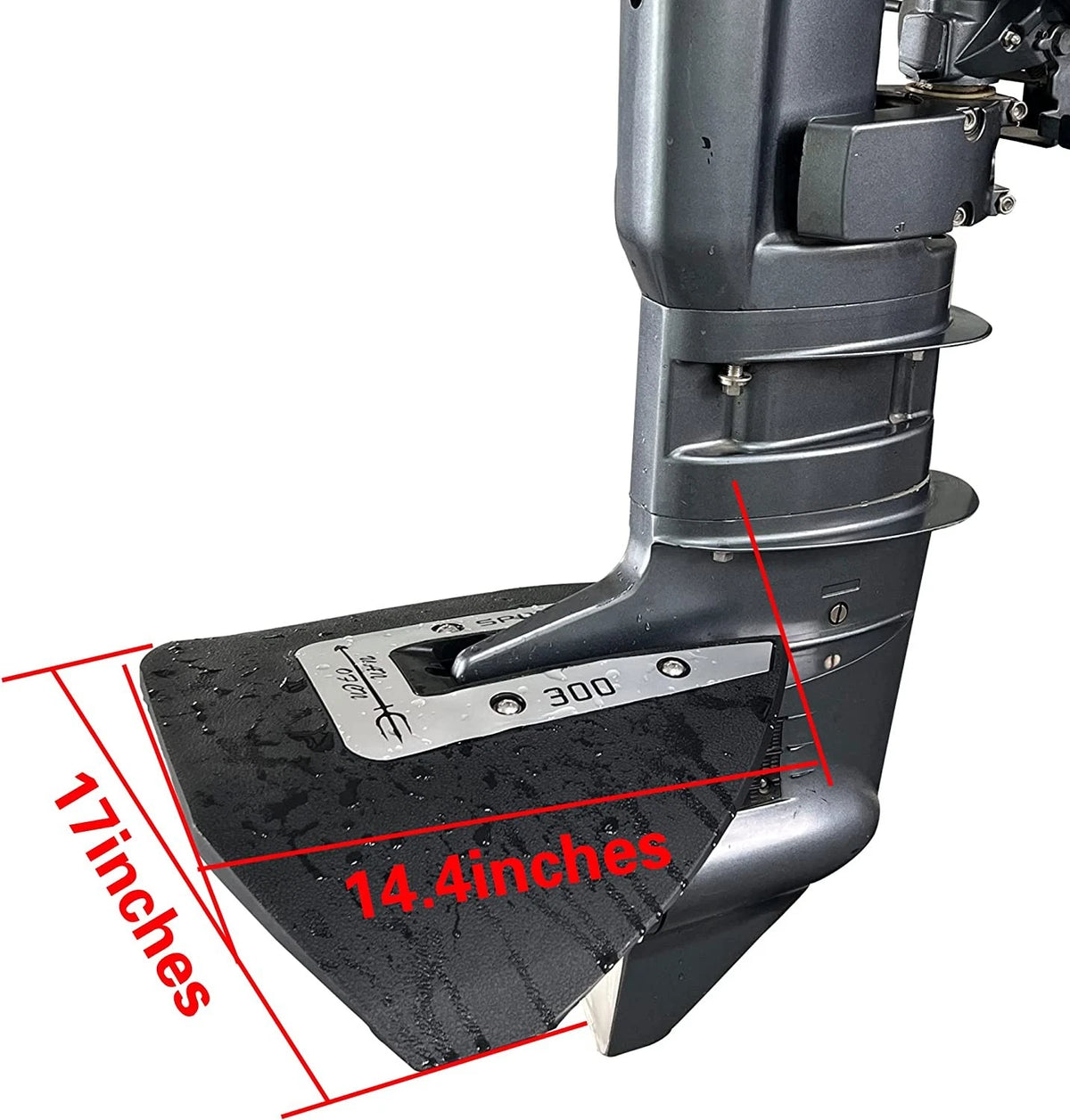 Outboard Boat Motor Hydrofoil Stabilizer Fin For 40-350 HP Engines