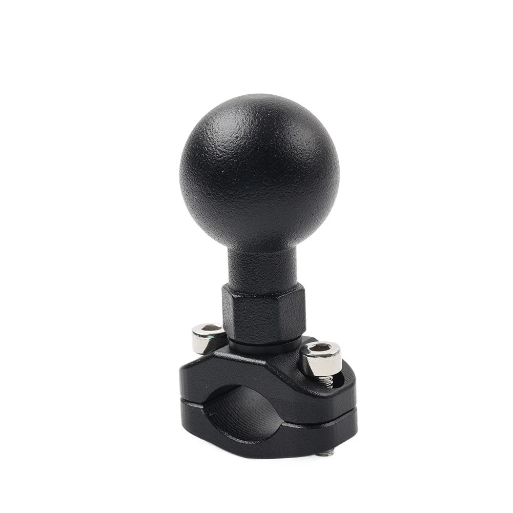 Universal Motorcycle Ball Head Base GPS Phone Holder Clamp Stand