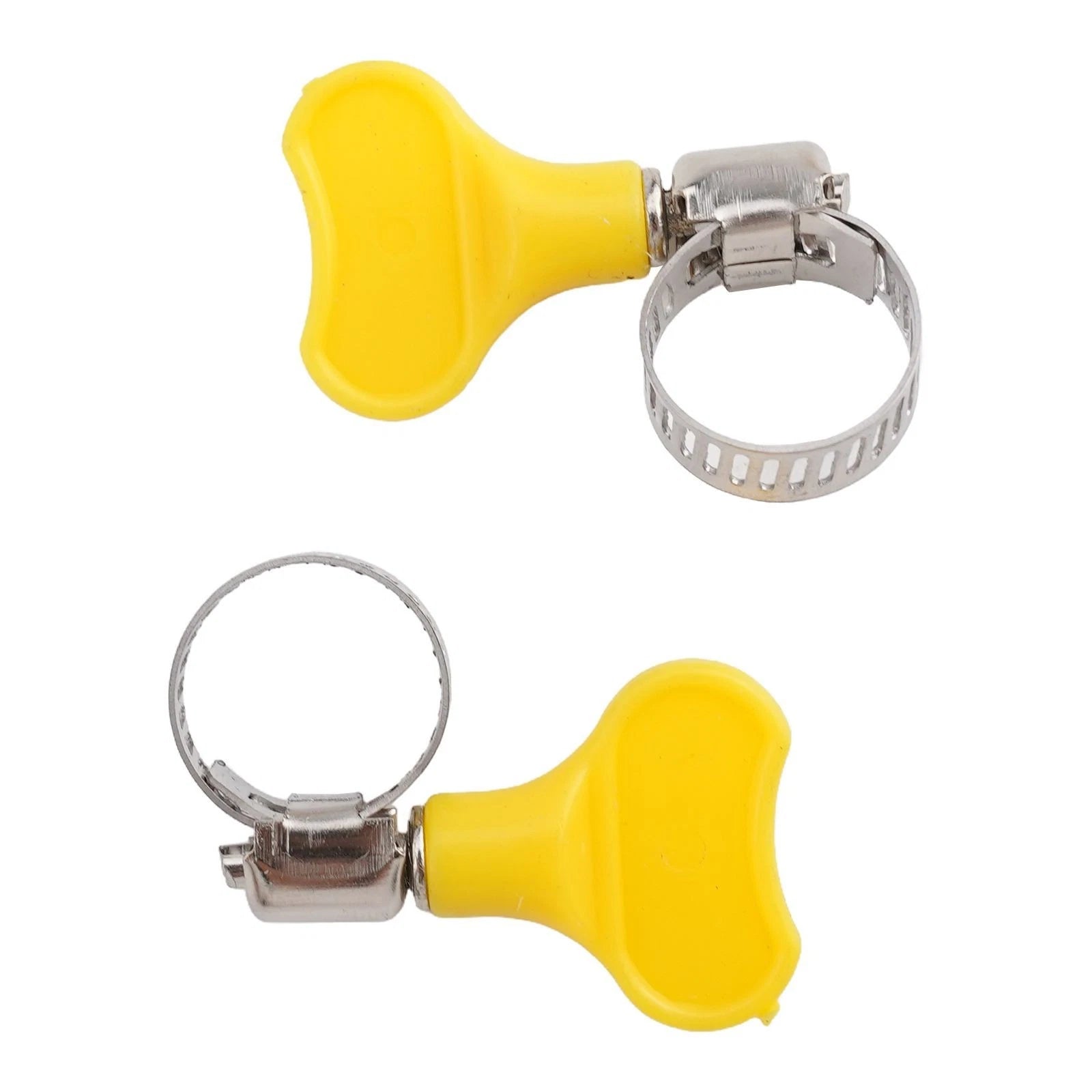 10pcs Adjustable Hose Clamps for Universal Applications (10-38mm)