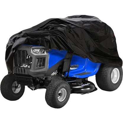 Lawn Mower Cover for Most Lawn Tractors - Elastic Hem, Weather Resistant
