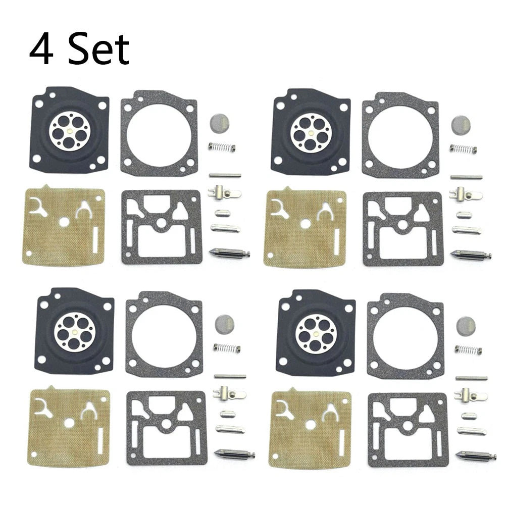 Set of 4 Carburetor Repair Kits for Husqvarna H355 (55CC) Zama RB-95