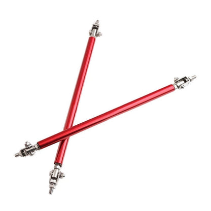 Adjustable Front Bumper Lip Splitter Strut Rod Tie Support Bar for Fit (2015)
