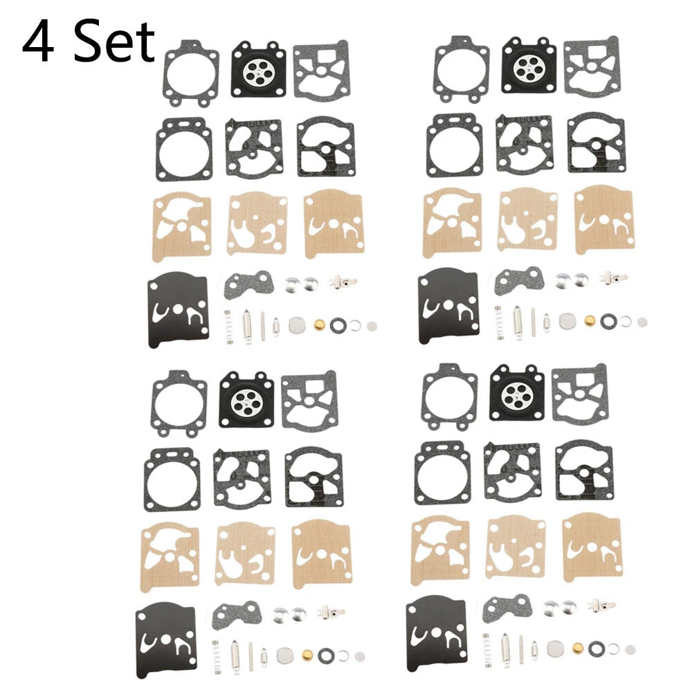 Set of 4 Carburetor Gasket Repair Kit for Stihl 021 023 (Walbro K20-WAT WA WT)