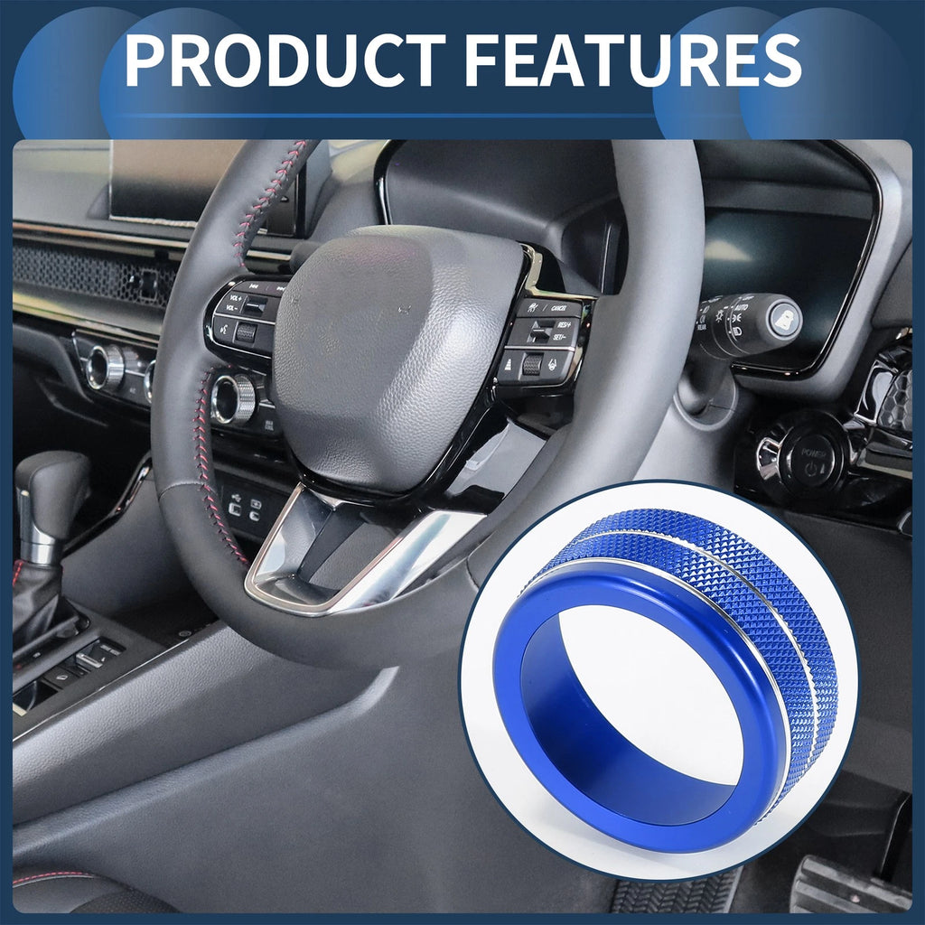AC Media Volume Switch Knob Cover Ring Replacement for Honda CR-V (2023–2024)
