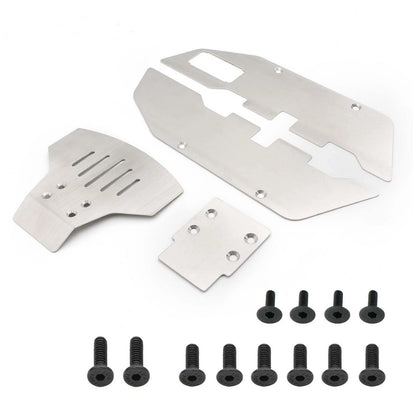 Stainless Skid Plates for Traxxas 2WD Slash 1/10 (Chassis Armor)