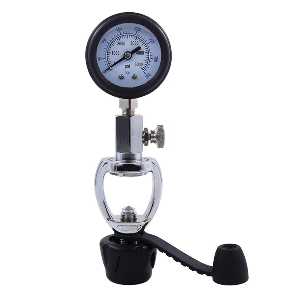Pressure Gauge for Scuba Diving Cylinder 5000 psi G5/8