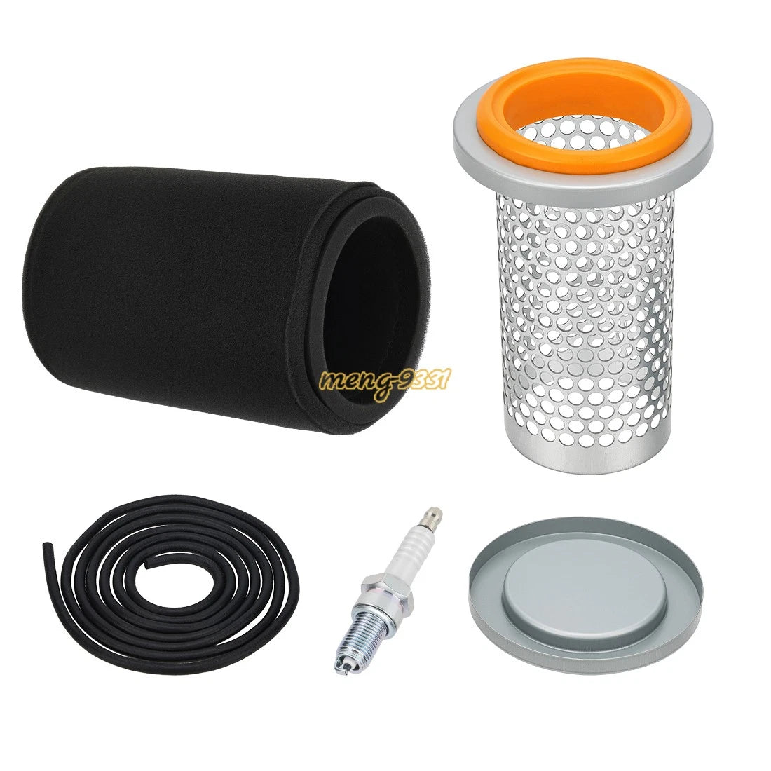 Air Filter & Guide Cage Cap & Seal Kit for Yamaha Grizzly 350 400 450 (2007–2012)