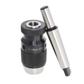 Keyless Precision Self Tighten Lathe Drill Chuck & Taper Arbor for MT3-B18 (1-16)