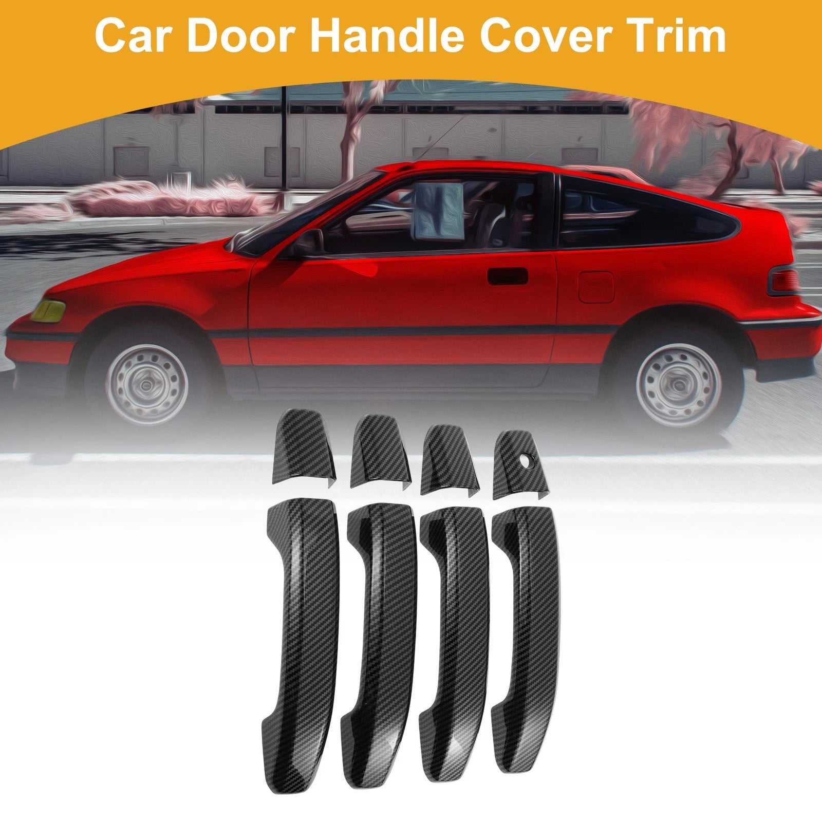 Car Door Handle Cover Trim Replacement for Chevrolet Silverado (2014–2019)