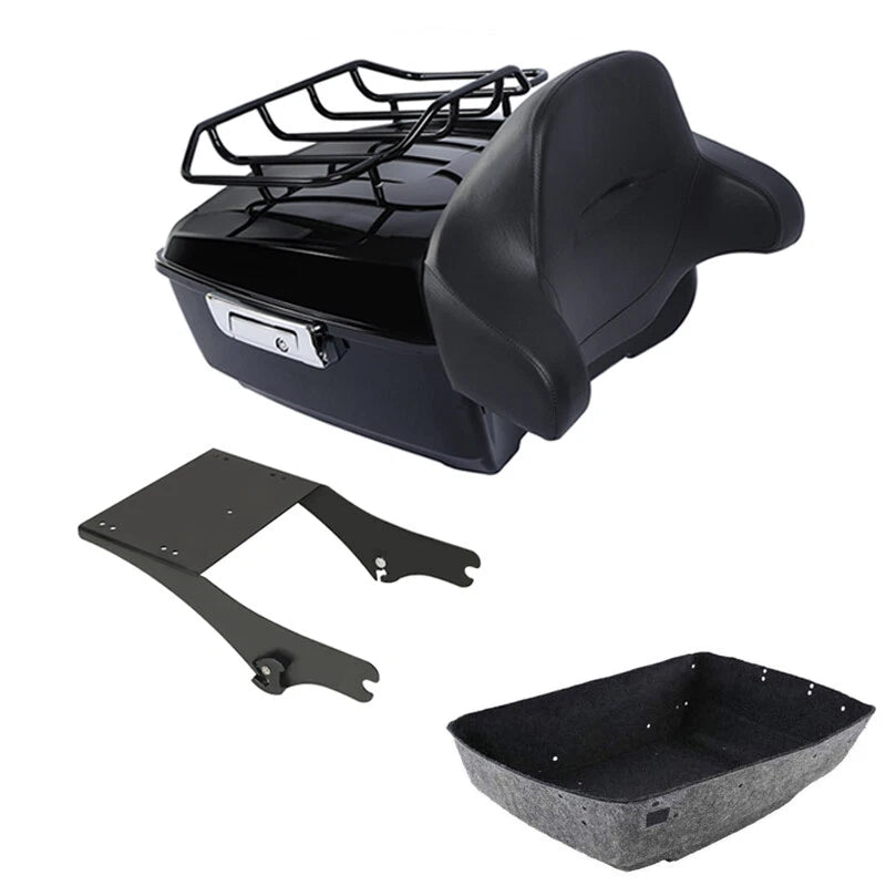 Trunk Pad Mount Rack for Harley Touring Glide FLHT (1997–2008)